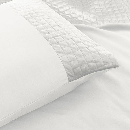 Sleeptime Kussenslopen - Velvet Band: 2-Pack - Wit