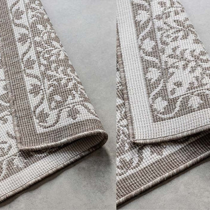 Dubbelzijdig Buitenkleed Meekly - Taupe