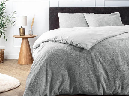 Dekbedovertrek Teddy - Lichtgrijs