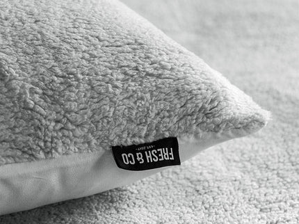 Dekbedovertrek Teddy - Lichtgrijs