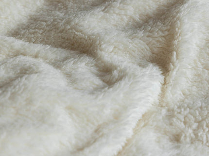 Teddy Dekbedovertrek + Hoeslaken - Off White