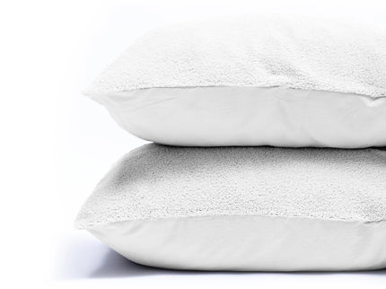 Kussenslopen Teddy: 2-PACK - Wit