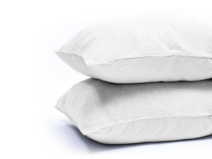 Kussenslopen Teddy: 2-PACK - Wit