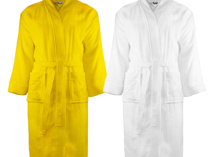 The One Towelling Luxe Badjas - 100% Katoen