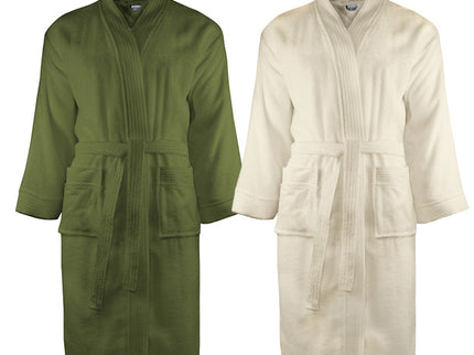 The One Towelling Luxe Badjas - 100% Katoen
