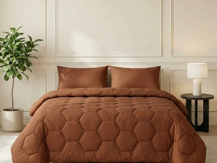 Easy Dekbed Zonder Overtrek Zomer - Mocha Mousse