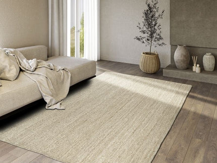 Villeroy & Boch Handgeweven Jute Vloerkleed Rosalie - Crème