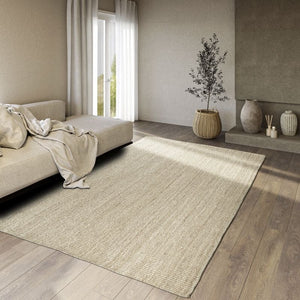 Villeroy & Boch Handgeweven Jute Vloerkleed Rosalie - Crème