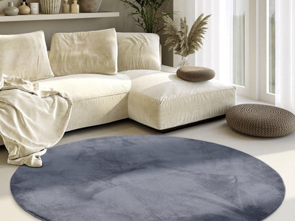 Villeroy & Boch Vloerkleed Leon Rond - Antraciet