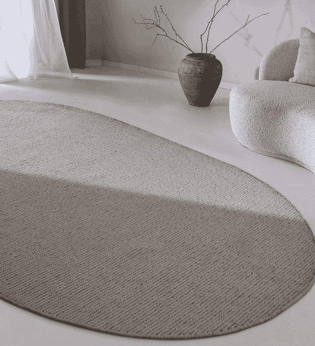Villeroy & Boch Wollen Vloerkleed Francois Ovaal - Beige