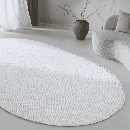 Villeroy & Boch Wollen Vloerkleed Francois Ovaal - Creme