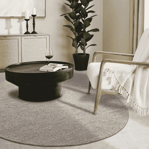 Villeroy & Boch Wollen Vloerkleed Francois Rond - Beige