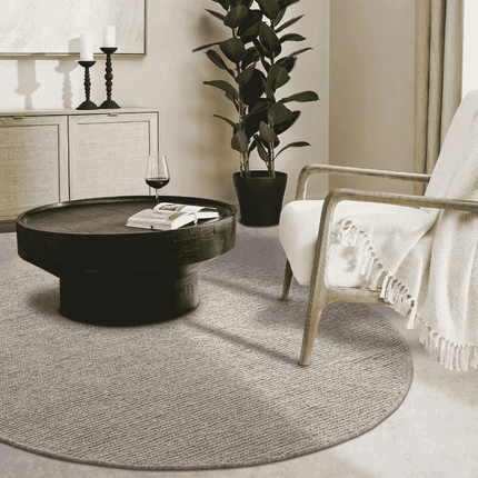Villeroy & Boch Wollen Vloerkleed Francois Rond - Beige