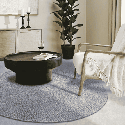Villeroy & Boch Wollen Vloerkleed Francois Rond - Grijs