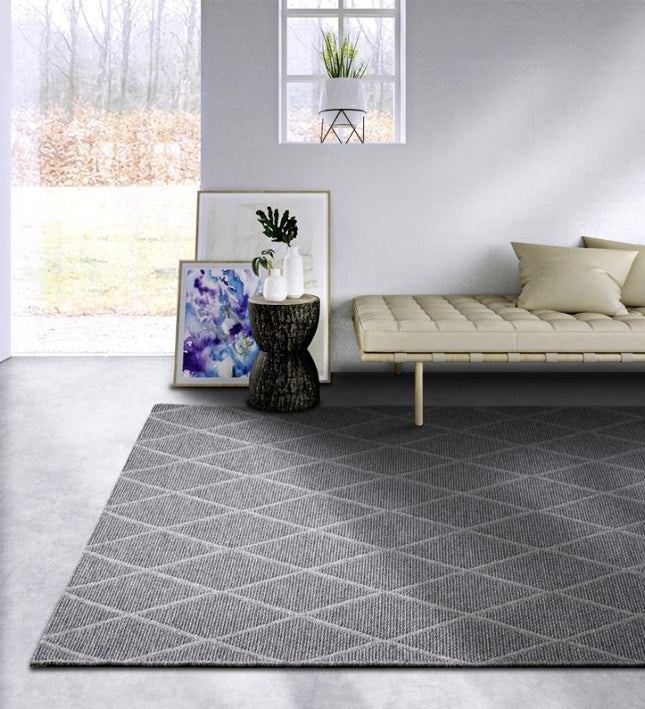 Villeroy & Boch Wollen Vloerkleed Maria - Antraciet