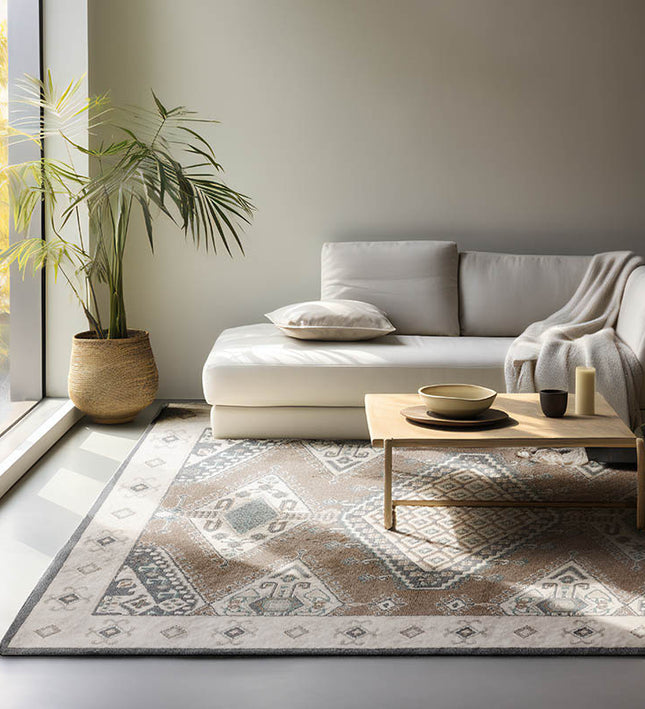 Vloerkleed Bohemian Lakan - Crème