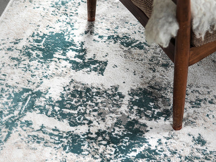 Vloerkleed Vintage Babylon - 160x240 cm - Petrol
