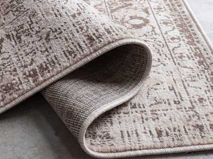 Vintage Vloerkleed Medallion - 190x290 cm - Beige