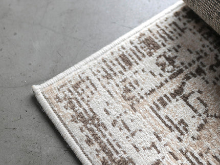Vintage Vloerkleed Medallion - 190x290 cm - Beige