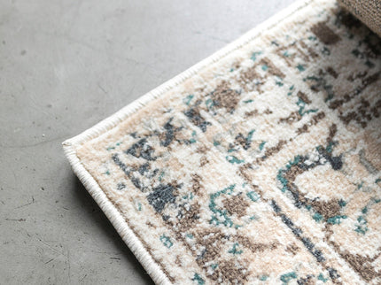 Vloerkleed Vintage Medallion - 160x240 cm - Petrol