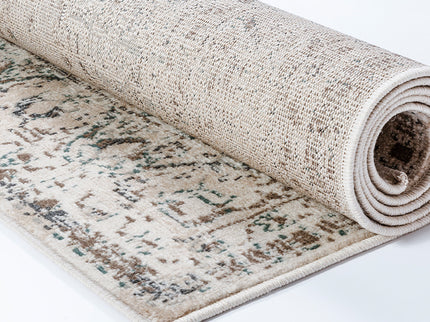 Vloerkleed Vintage Medallion - 160x240 cm - Petrol