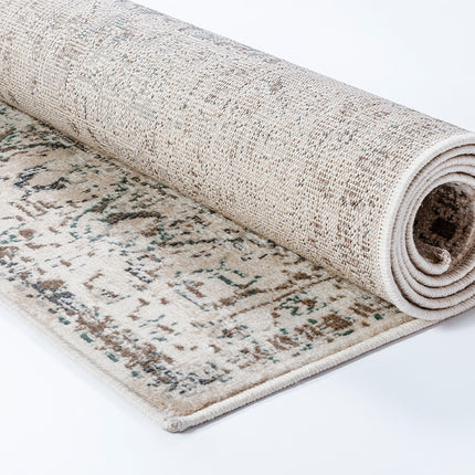 Vloerkleed Vintage Medallion - 160x240 cm - Petrol