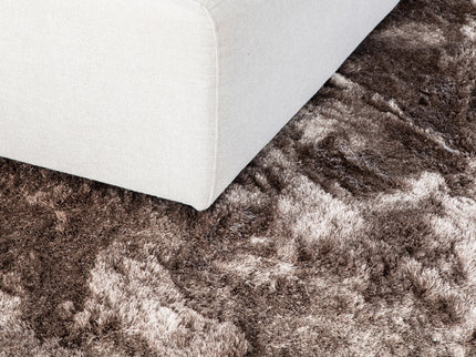 Vloerkleed Sense Rond - ø 80 cm - Taupe