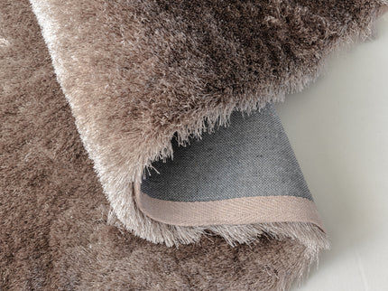 Vloerkleed Sense Rond - ø 80 cm - Taupe
