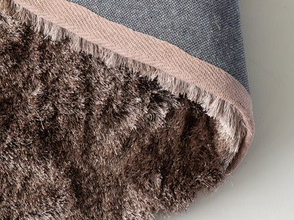 Vloerkleed Sense Rond - ø 80 cm - Taupe