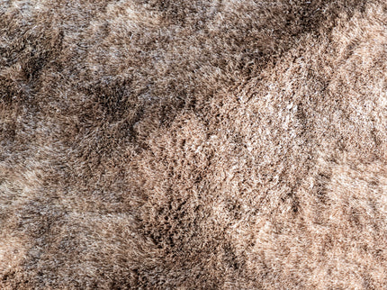 Vloerkleed Sense Rond - ø 80 cm - Taupe