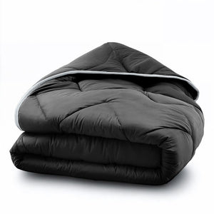 White House Bedding Easy Dekbed - Luxe Dekbed en Overtrek in één!  - Zwart