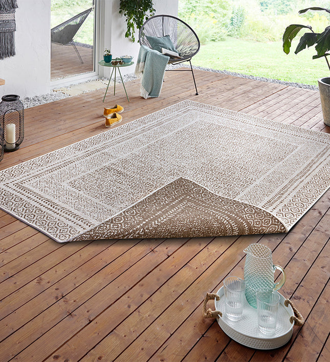 White Label Buitenkleed Victoria - Bruin