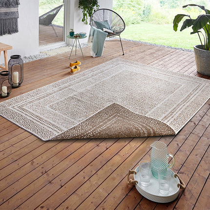 White Label Buitenkleed Victoria - Bruin
