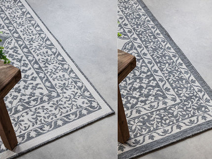 Dubbelzijdig Buitenkleed Meekly - Grijs