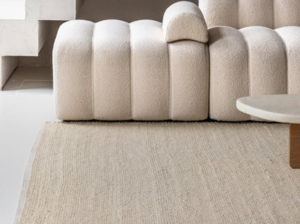Wollen Vloerkleed Barley - Crème - 280x380 cm