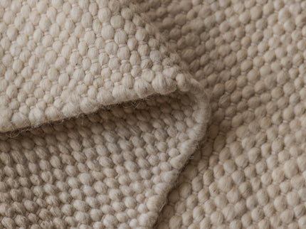 Wollen Vloerkleed Barley - Crème - 280x380 cm