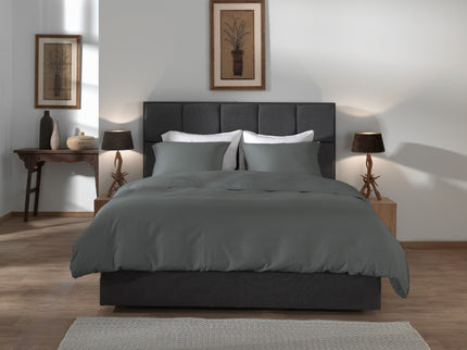 Yellow Suites Dekbedovertrek Linnen - Beluga Grey
