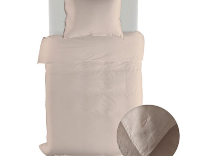 Yellow Suites Dekbedovertrek Linnen - Dollar Sand