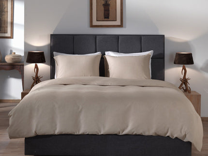 Yellow Suites Dekbedovertrek Linnen - Dollar Sand