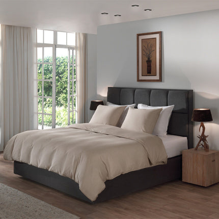 Yellow Suites Dekbedovertrek Linnen - Dollar Sand