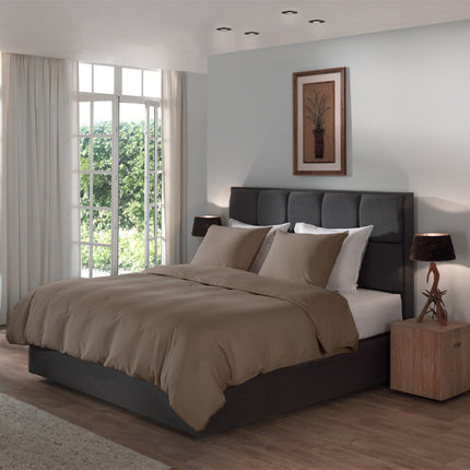 Yellow Suites Dekbedovertrek Linnen - Plaza Taupe