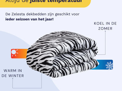 Zelesta Easy Dekbed - Zebra Skin
