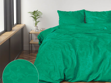 Zensation Gaia -  Groen Dekbedovertrek - 200 x 200/220 cm