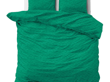 Zensation Gaia -  Groen Dekbedovertrek - 200 x 200/220 cm