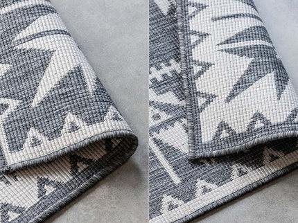Dubbelzijdig Buitenkleed Elle - Zilver