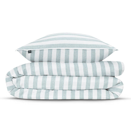 Zo!Home Dekbedovertrek Banda di Lino - Mint Green