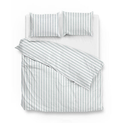 Zo!Home Dekbedovertrek Banda di Lino - Mint Green