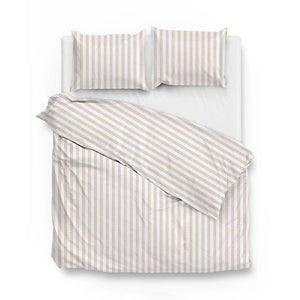Zo!Home Dekbedovertrek Banda di Lino - Sandy Beige