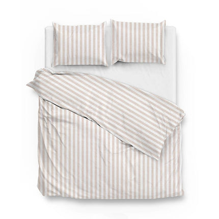 Zo!Home Dekbedovertrek Banda di Lino - Sandy Beige