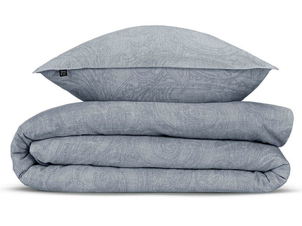 Zo!Home Dekbedovertrek Katoen-Flanel - Paisley di Lino - Denim